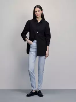 Джинсы skinny с высокой посадкой