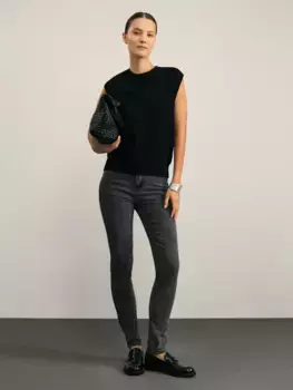 Джинсы skinny с высокой посадкой