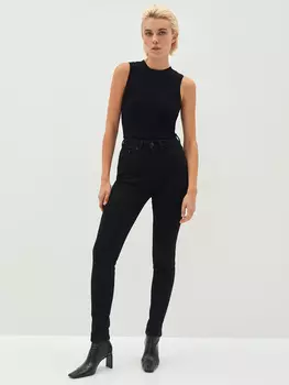 Джинсы skinny утепленные