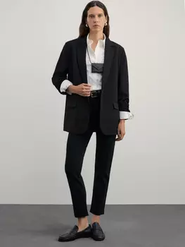 Джинсы slim укороченные