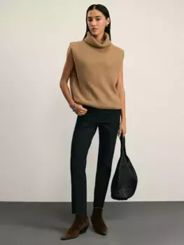 Джинсы slim укороченные