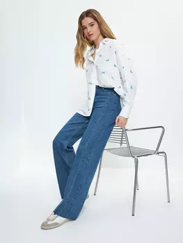 Джинсы straight