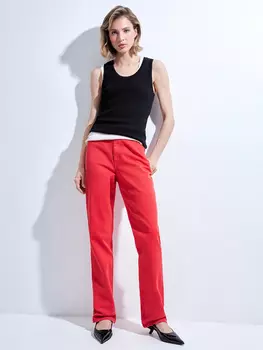 Джинсы straight