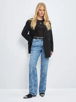 Джинсы straight