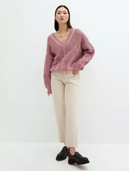 Джинсы straight crop