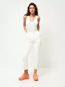 Джинсы straight crop