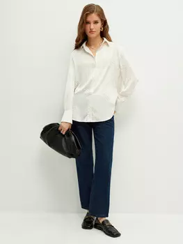 Джинсы straight cropp