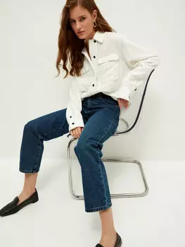 Джинсы straight cropp