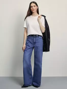 Джинсы wide leg