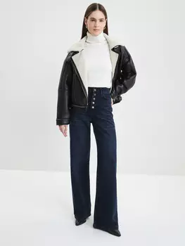 Джинсы wide leg