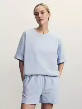 Футболка оверсайз из футера