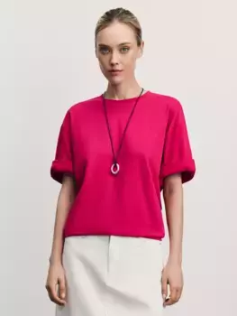 Футболка оверсайз из плотного хлопка