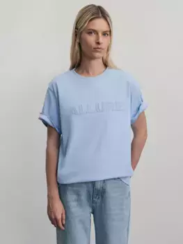 Футболка оверсайз с принтом