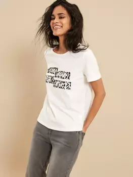 Футболка с анималистичным принтом