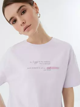 Футболка с надписью