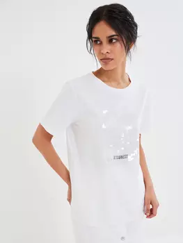 Футболка с пайетками