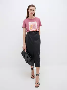 Футболка с принтом