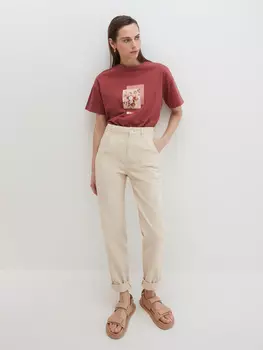 Футболка с принтом