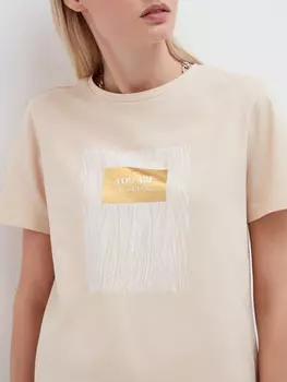 Футболка с принтом