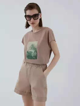 Футболка с принтом