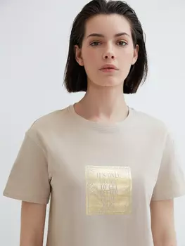 Футболка с принтом