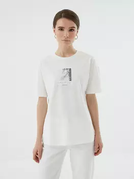 Футболка с принтом