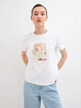 Футболка с принтом