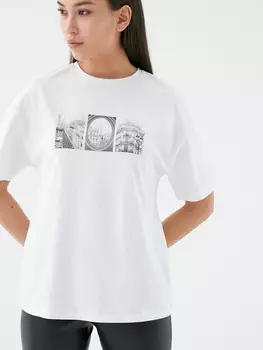 Футболка с принтом