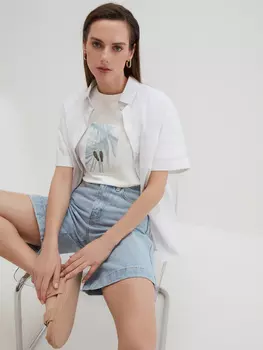 Футболка с принтом