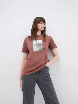 Футболка с принтом