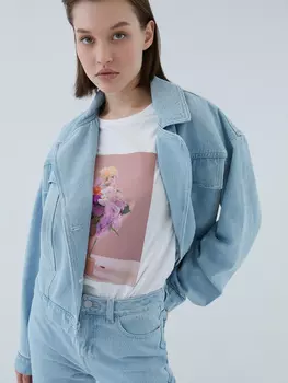 Футболка с принтом