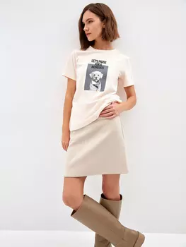 Футболка с принтом