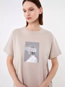 Футболка с принтом