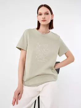 Футболка с принтом