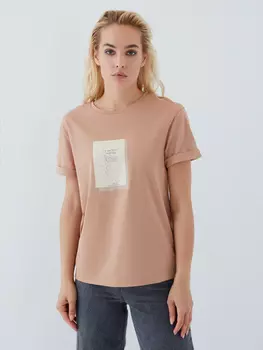 Футболка с принтом