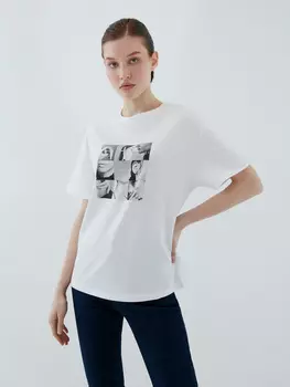 Футболка с принтом