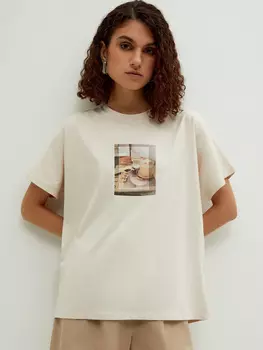 Футболка с принтом