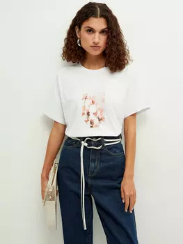 Футболка с принтом