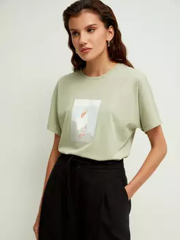 Футболка с принтом