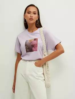 Футболка с принтом