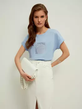 Футболка с принтом