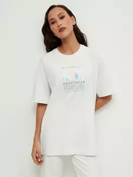 Футболка с принтом