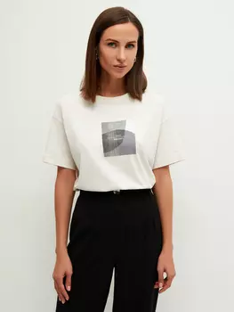 Футболка с принтом