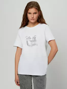 Футболка с принтом