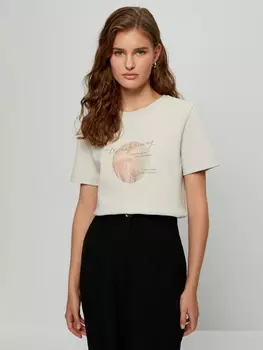 Футболка с принтом