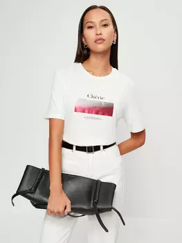 Футболка с принтом