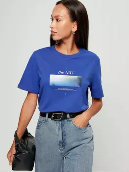 Футболка с принтом