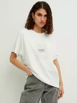 Футболка с принтом