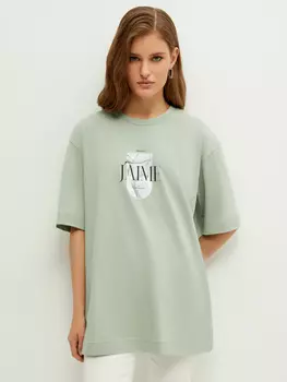 Футболка с принтом