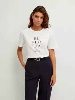 Футболка с принтом